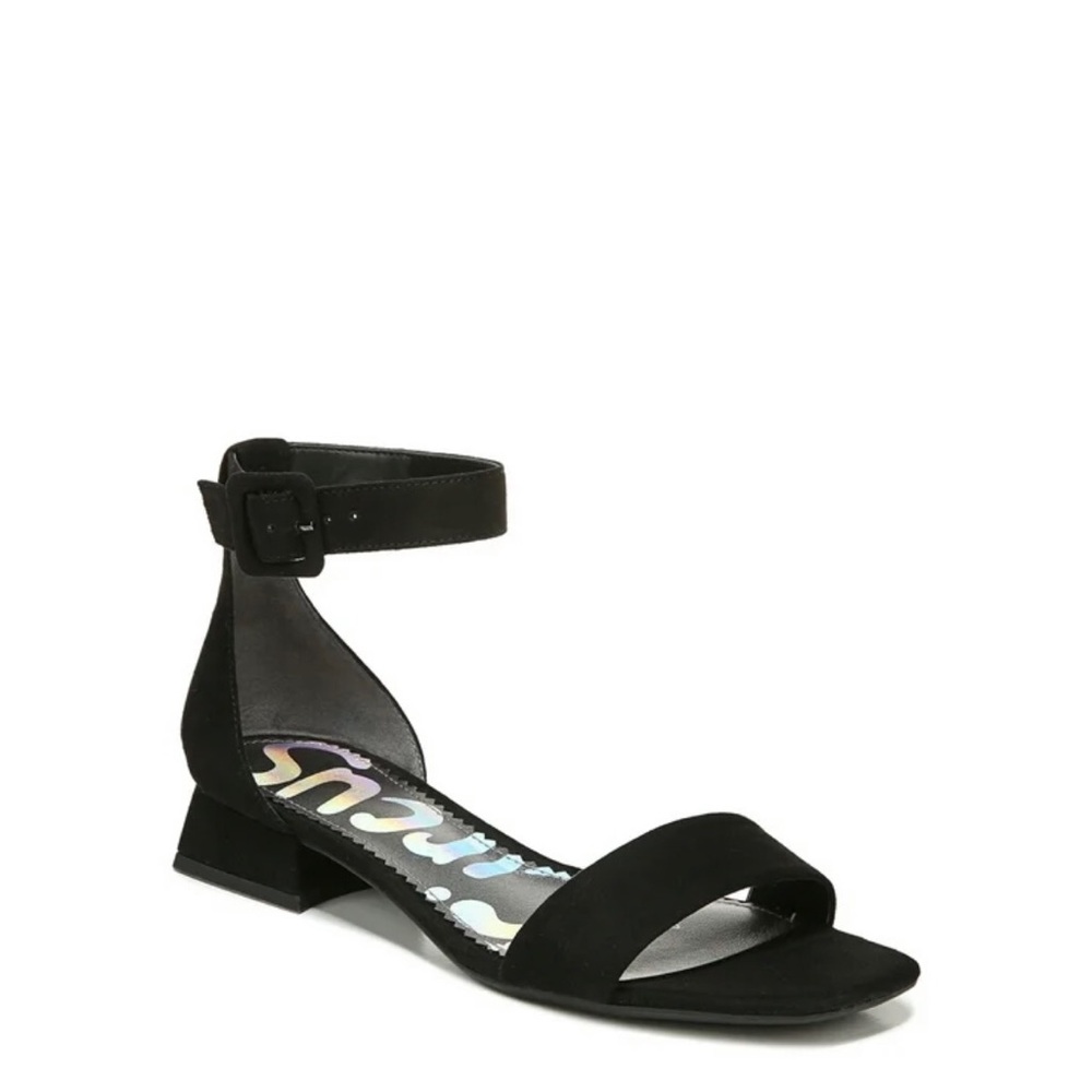 SUPER comfy New In Box Circus by Sam Edelman 8.5 Black Ankle Strap Sandals